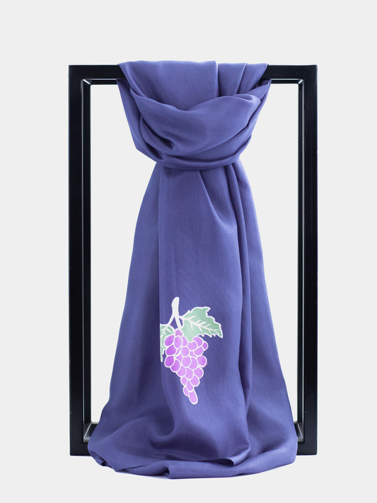 IZABELLA RAISIN SILK SCARF