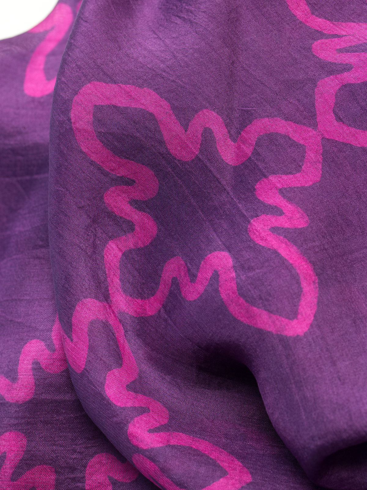 JAMA PINK & PURPLE SILK SCARF