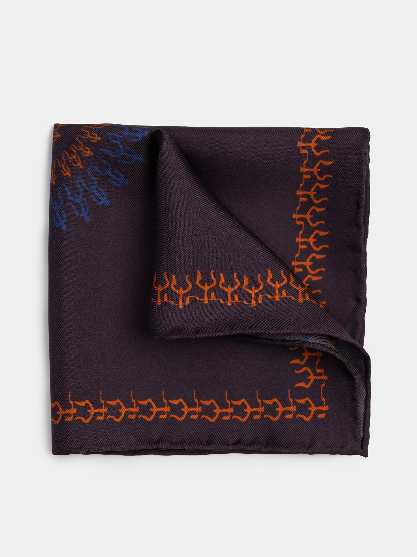 GOBUSTAN YALLI AROUND POCKET SQUARE MULTICOLOR