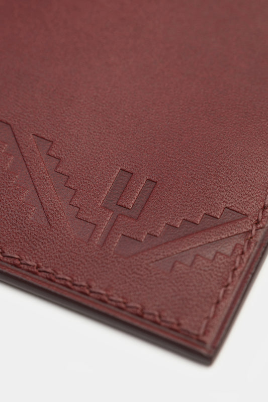 CARDHOLDER BURGUNDY