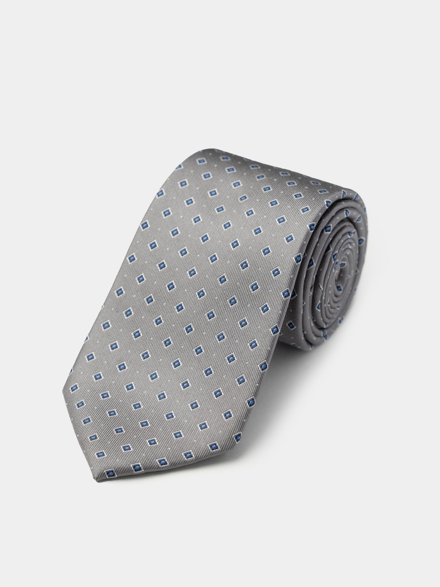 SQUARE TIE GREY