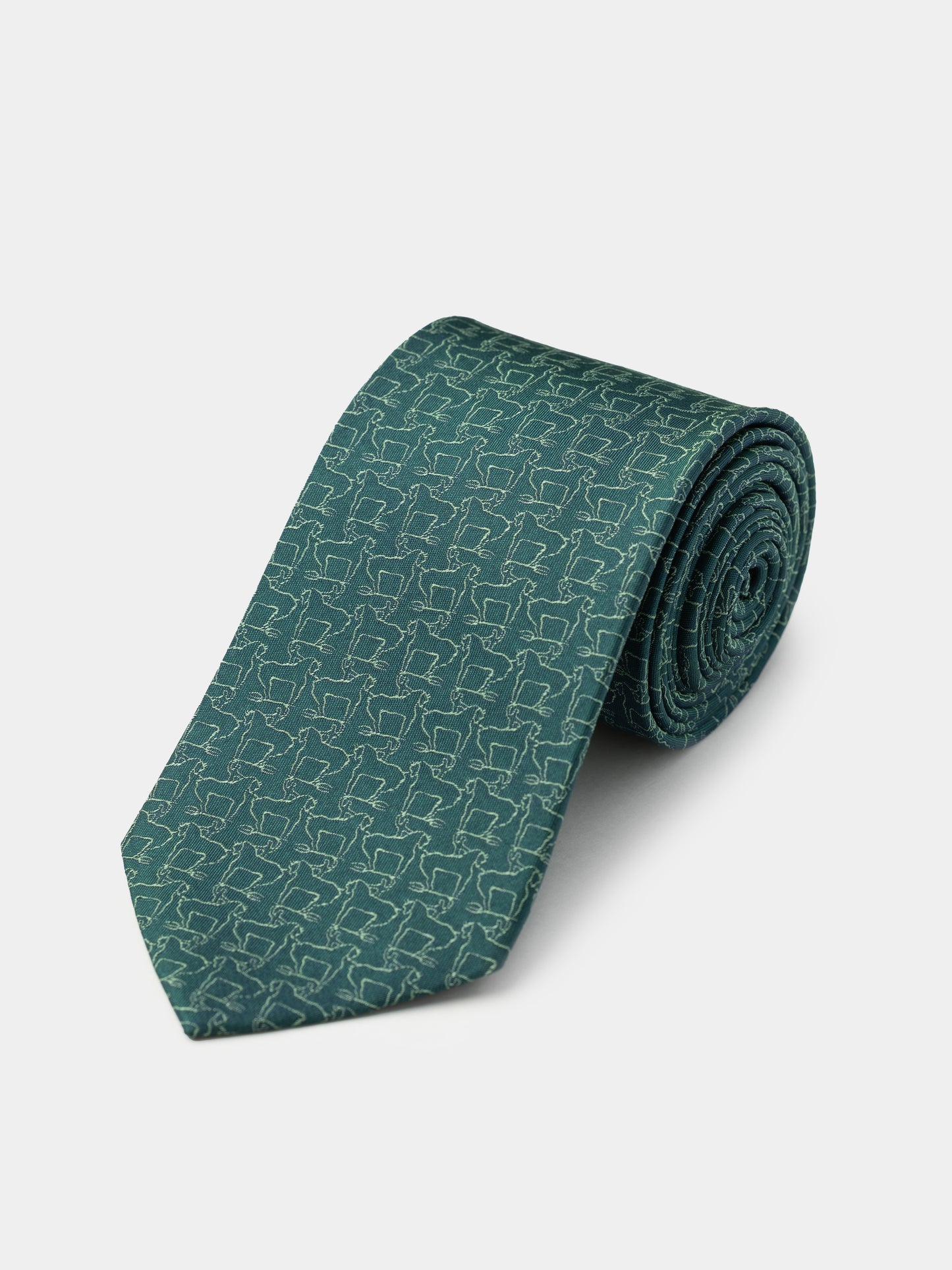 GOBUSTAN TIE GREEN